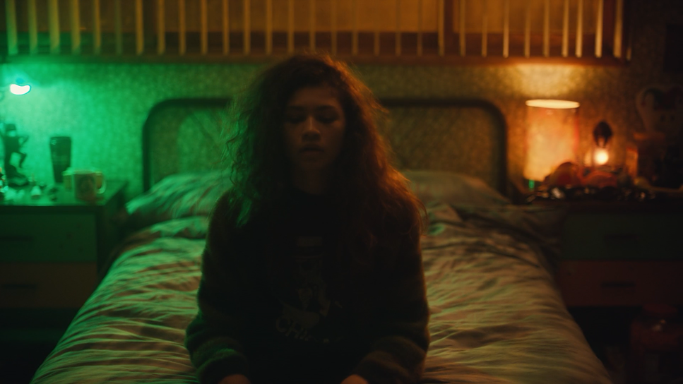 Still from "Euphoria", Directed by Sam Levinson and photographed by Marcell Rév