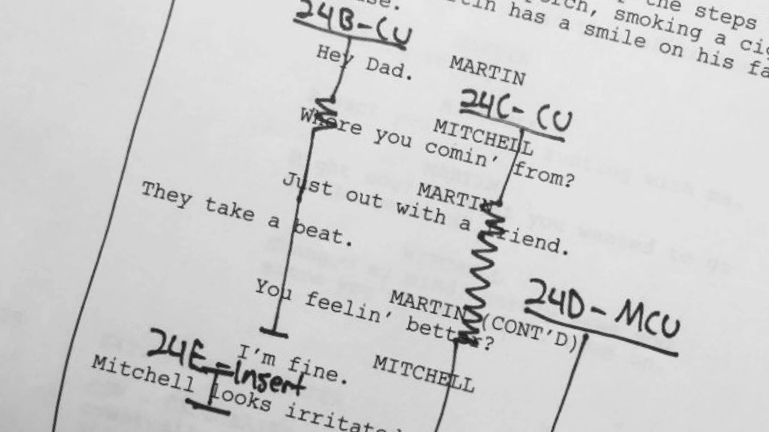 cinematography script breakdown